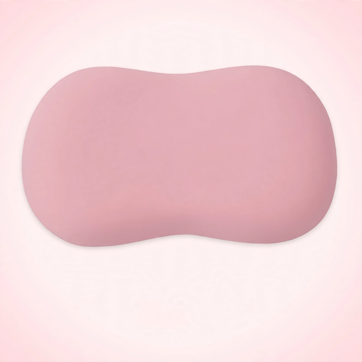 Ergonomic pillow made of memory foam, ice silk