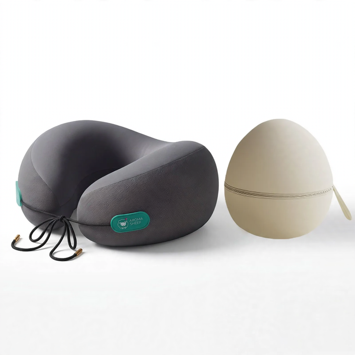 Neck support pillow made of memory foam, U-shape