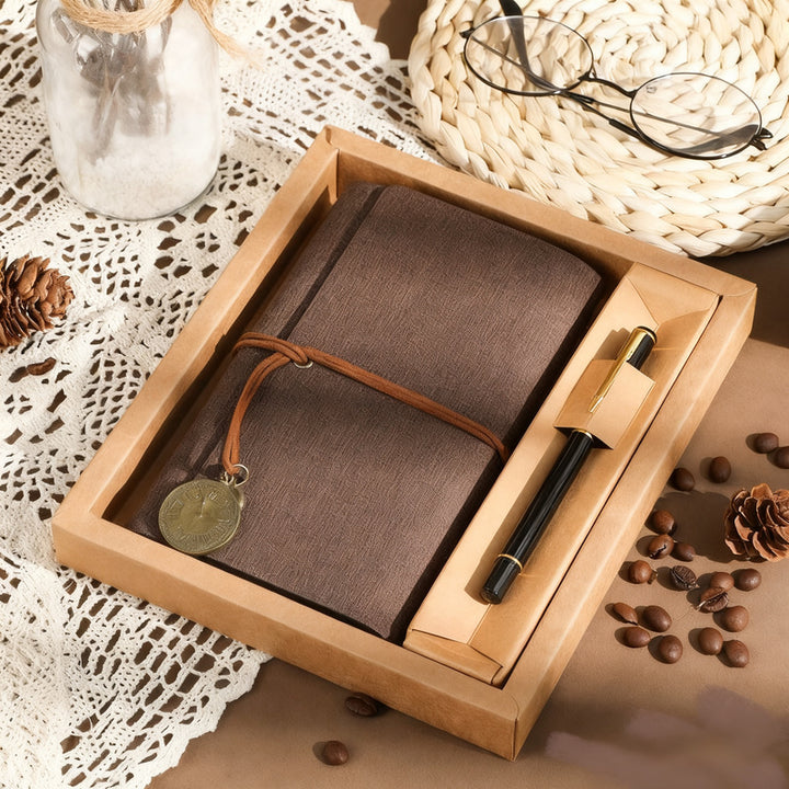 Notebook A6, synthetic leather, 80g paper