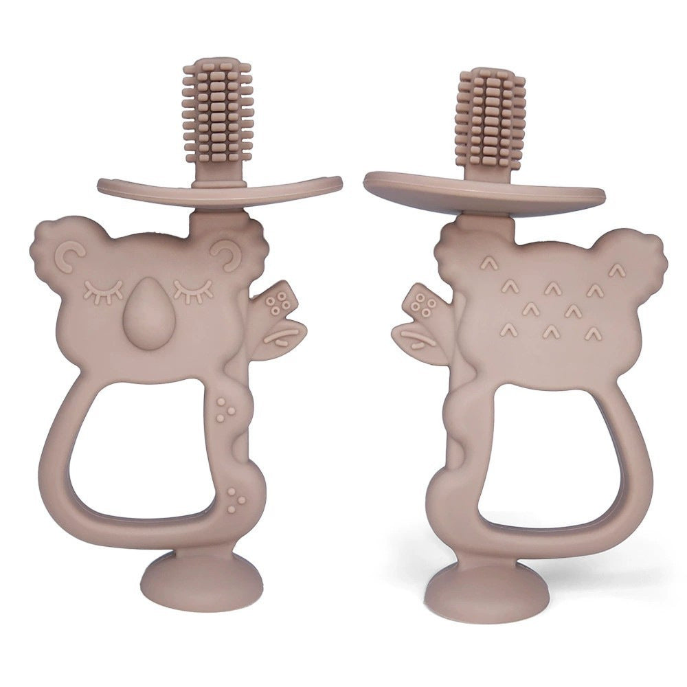 2-in-1 Koala Silicone Teething Ring