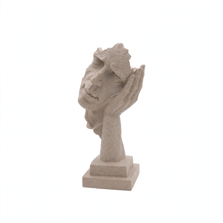 Modern art figure made of resin, decoration