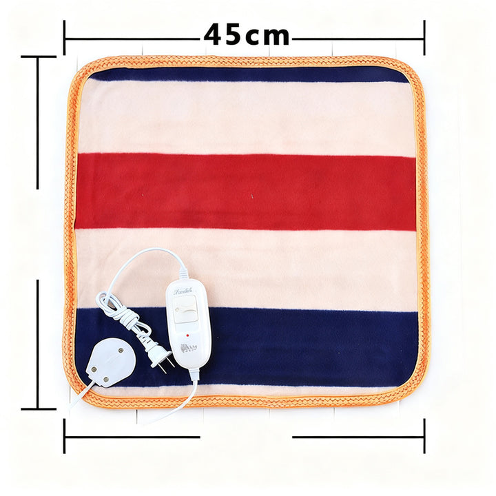 Electric heating mat, 45×45 cm, fleece surface
