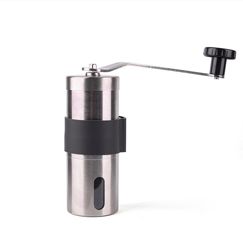 Hand coffee grinder made of stainless steel