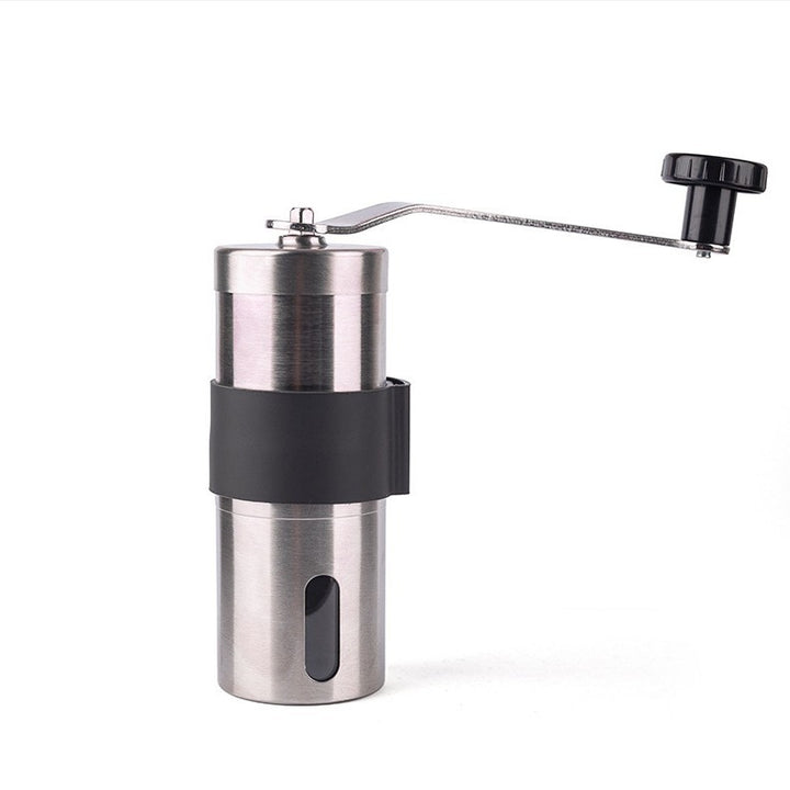 Hand coffee grinder made of stainless steel