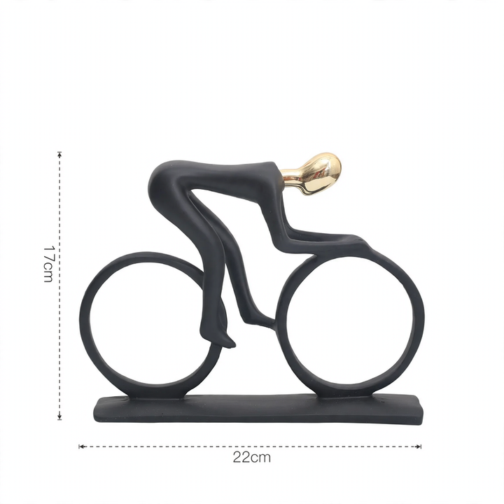 Sport figure made of resin, European style