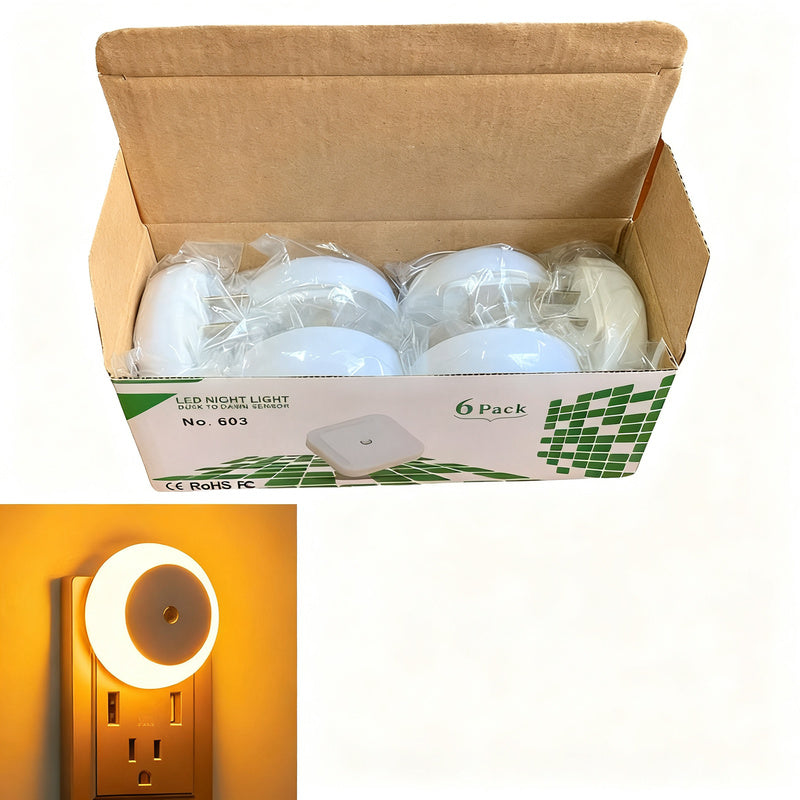 Night light with motion sensor, several colors