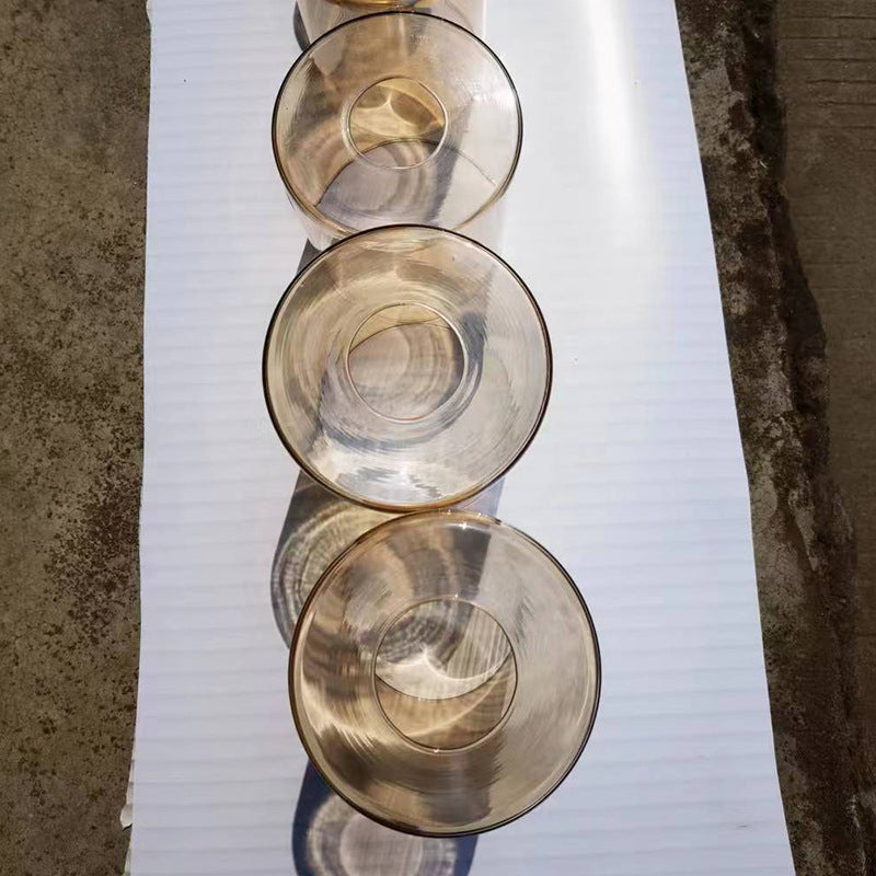 Glass pendant light, model 0506