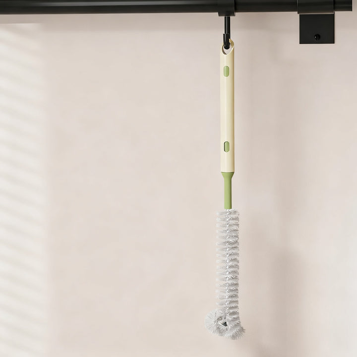 2-in-1 long handle cup brush, extendable