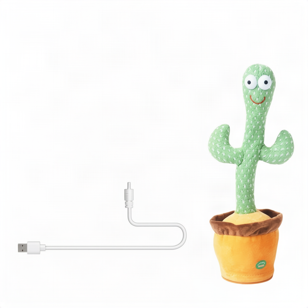 Dancing Cactus, Plush Toy, 20 cm