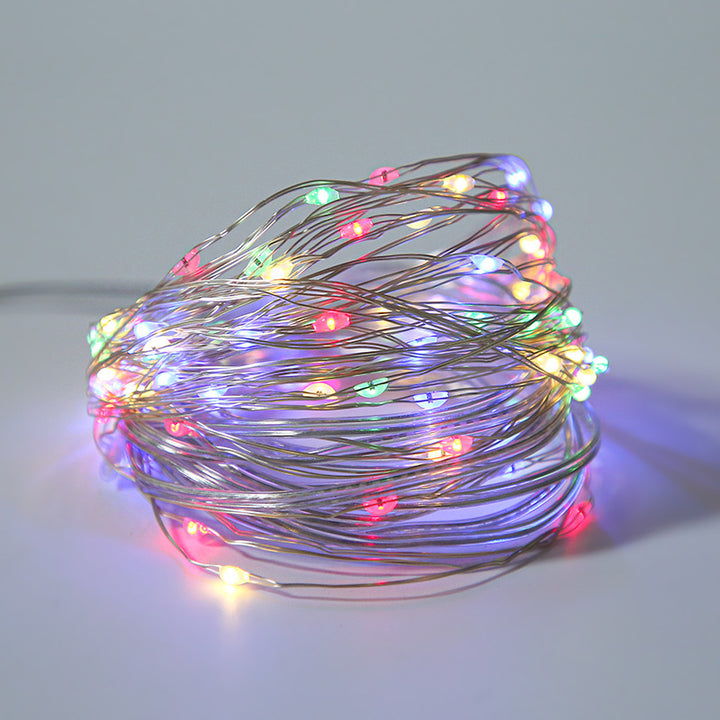 Solar-Copper-Wire-String-Lights with Remote Control