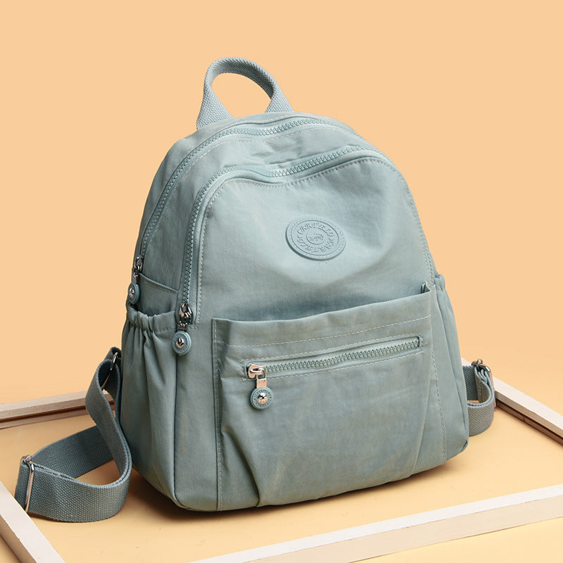 Women's backpack, nylon, large capacity