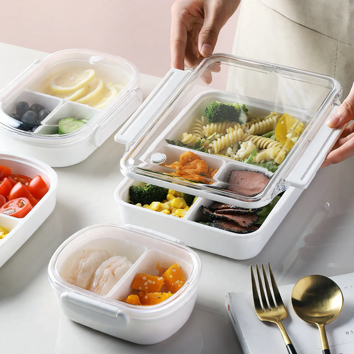 Bento Box, food grade, with compartments, microwave safe