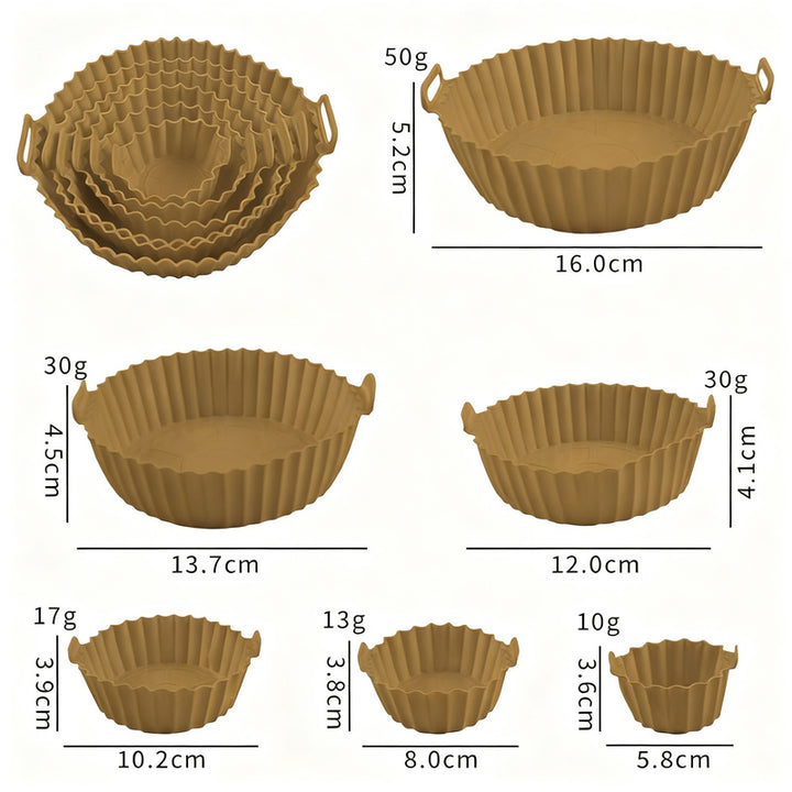 Silicone baking mold, egg shape, 9×7.5×5.5 cm