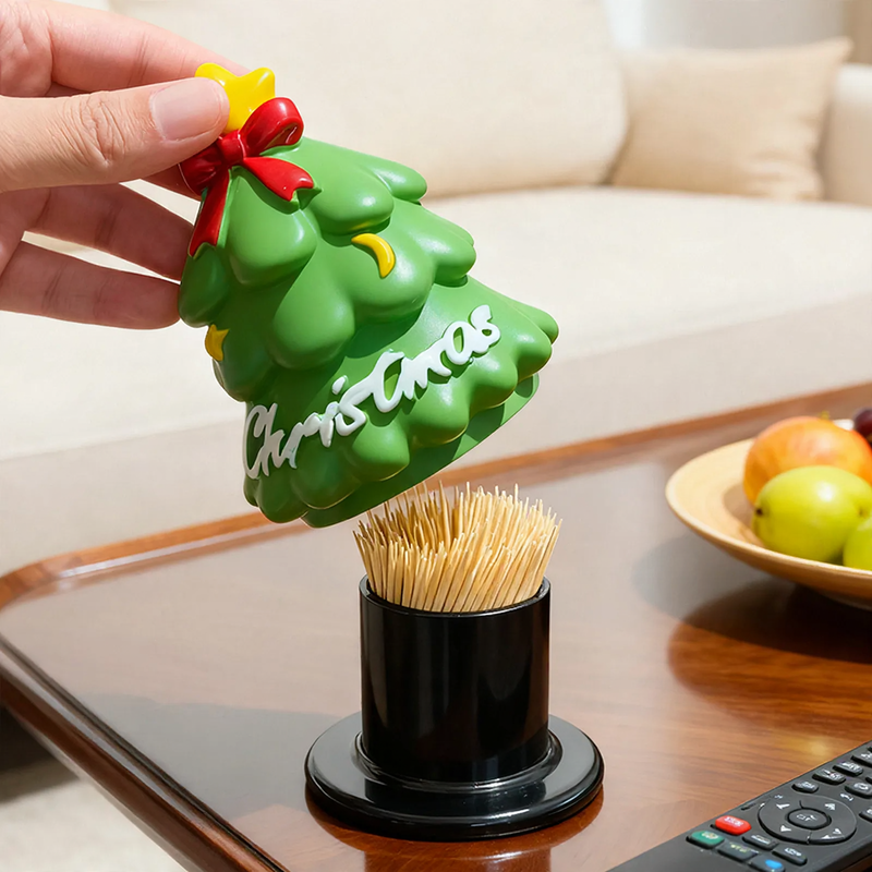 Toothpick holder, Christmas tree shape