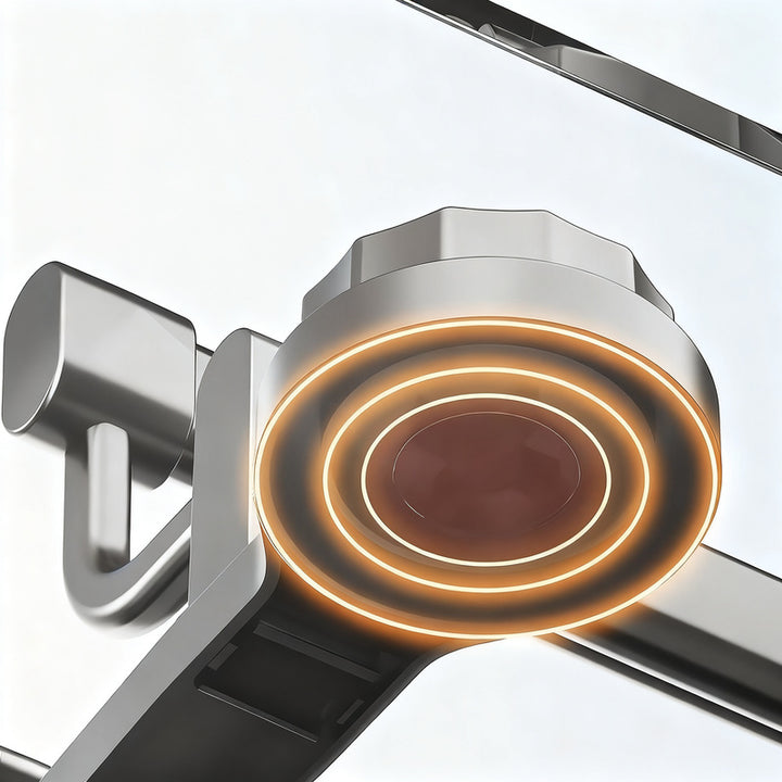 Towel holder with suction cup, foldable