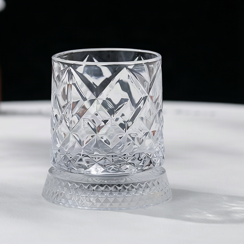 Whiskey glass made of glass, 180 ml