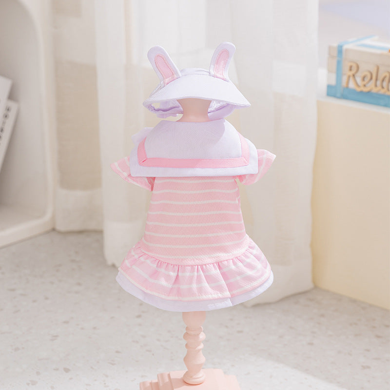 Dog dress for small dogs, summer, 2-piece