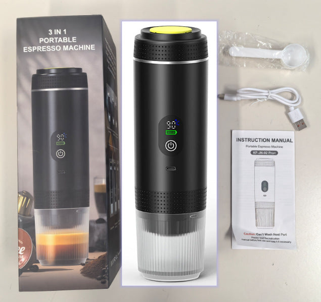 Portable electric coffee grinder
