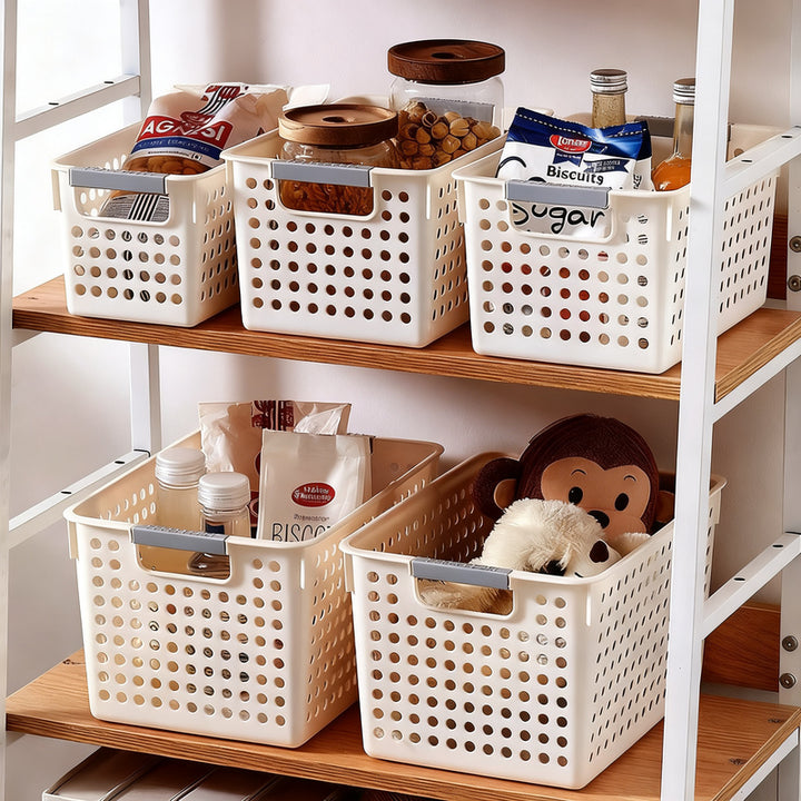 Storage basket plastic, various sizes