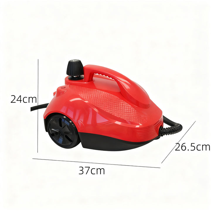 Portable steam cleaner for floors and surfaces
