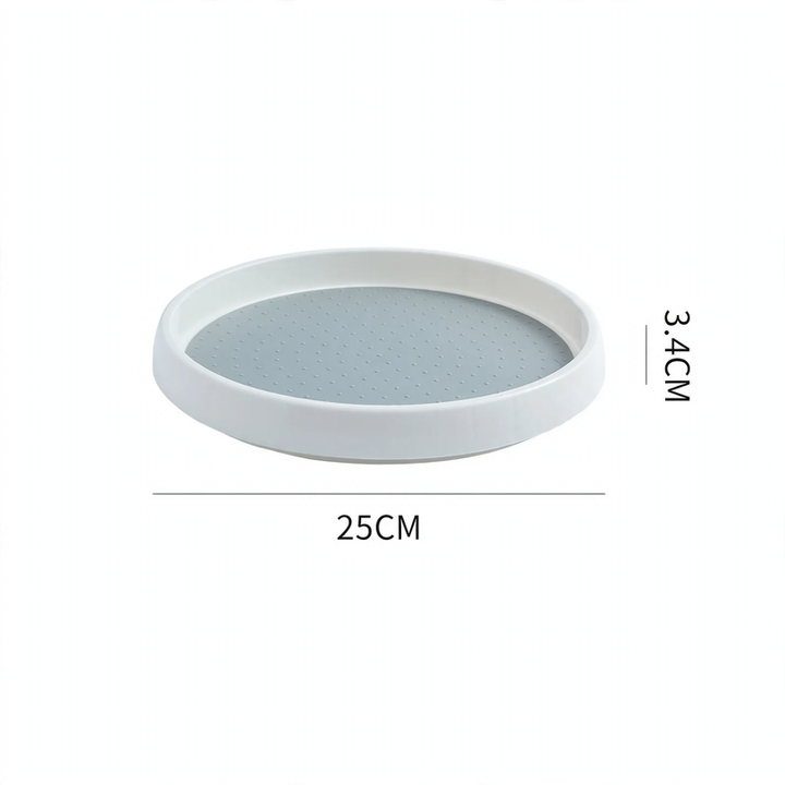 Rotating spice rack, plastic, rotatable