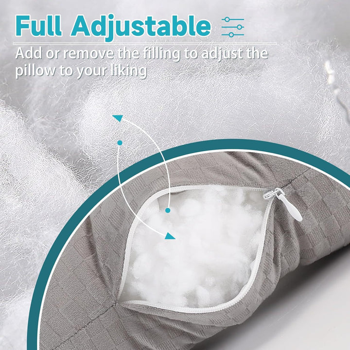 Ear pillow for side sleepers