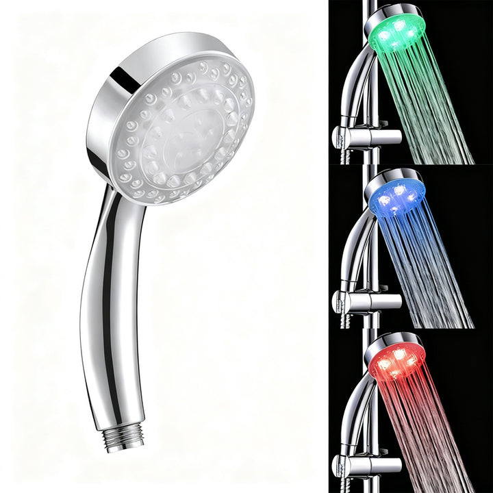 LED Shower Head with Color Change, Model 8008-A25