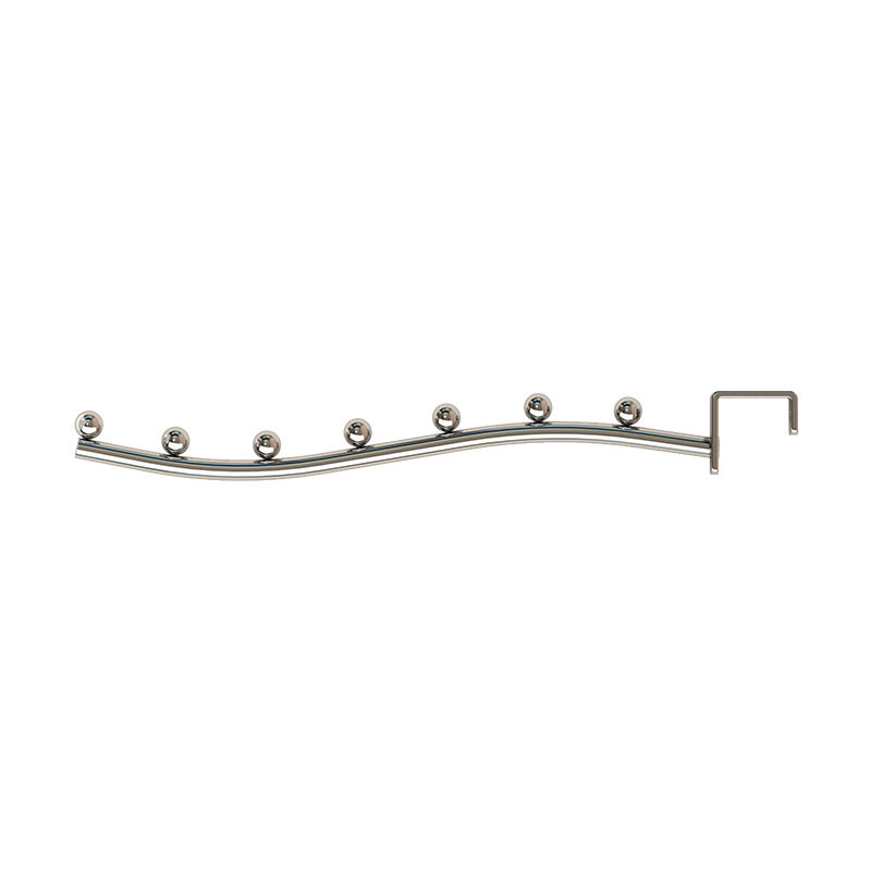 Wall hooks for clothing, stainless steel, multiple