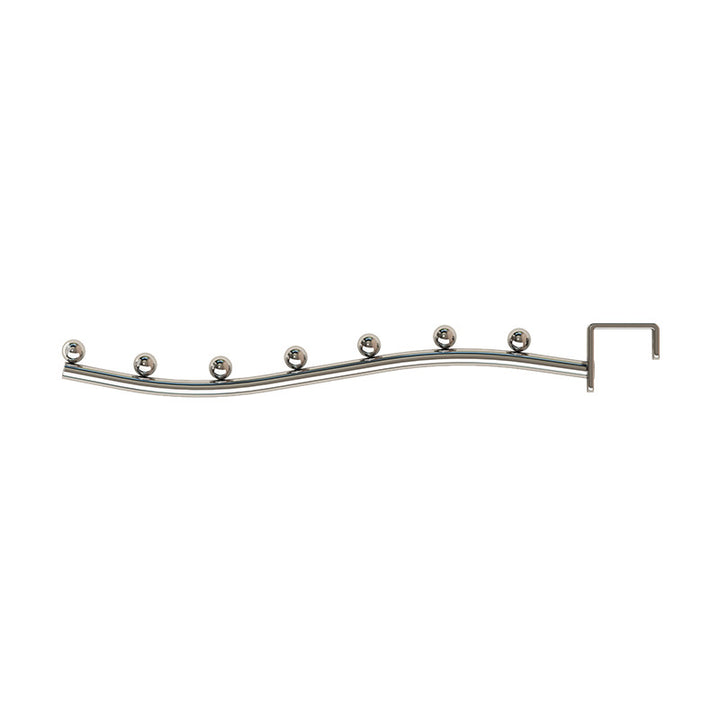 Wall hooks for clothing, stainless steel, multiple