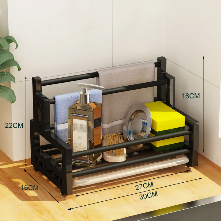 Kitchen shelf for sink without drilling