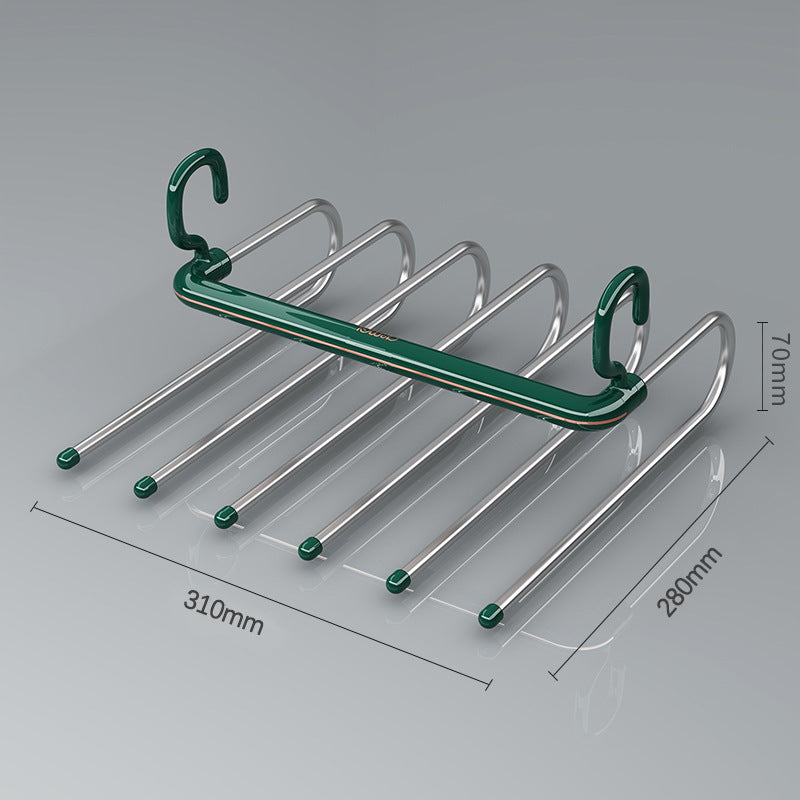 Folding host stand made of stainless steel