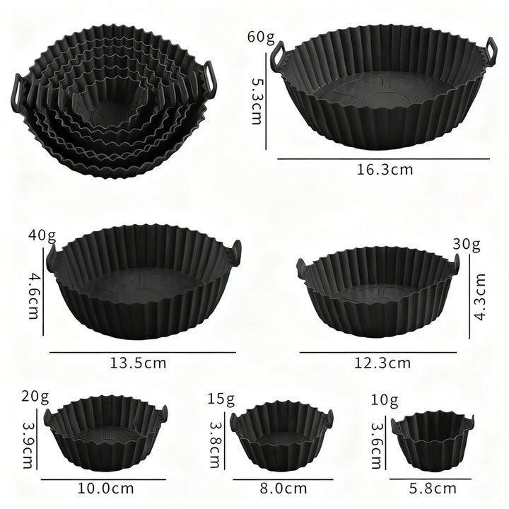 Silicone baking mold, egg shape, 9×7.5×5.5 cm