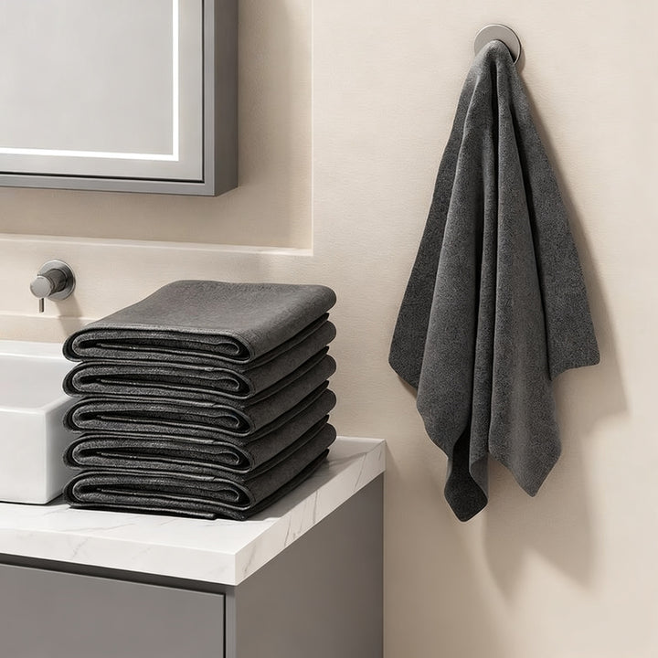 Microfiber cleaning cloths, versatile use