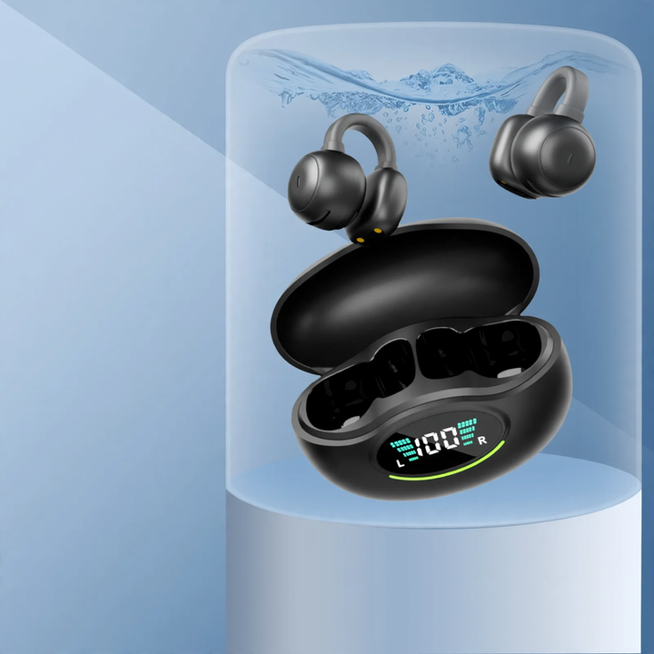 Ear Clip Bluetooth Headphones for Sports and Activity