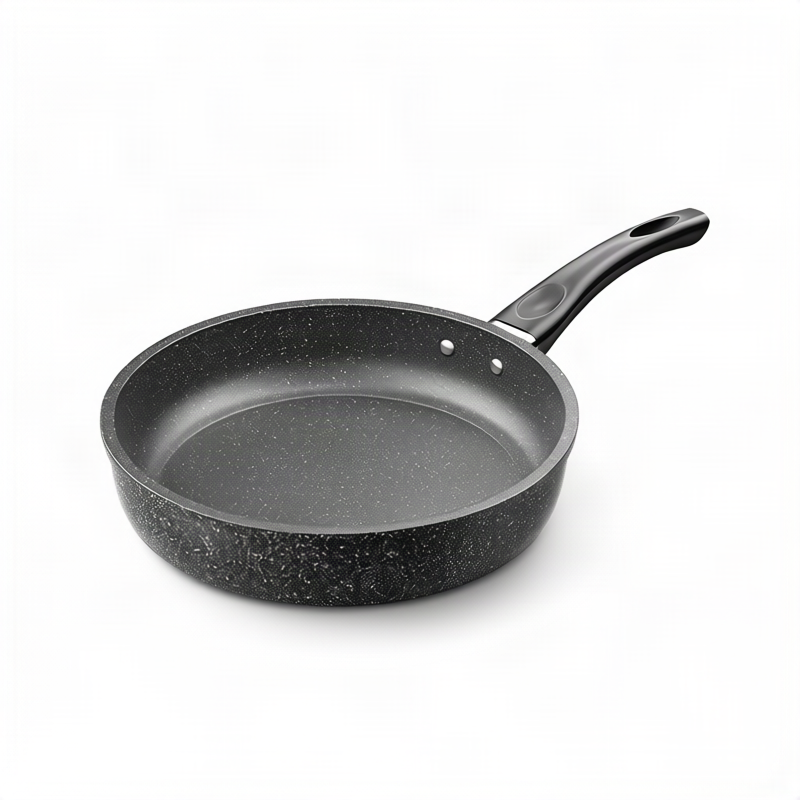 Stainless Steel Frying Pan with Glass Lid