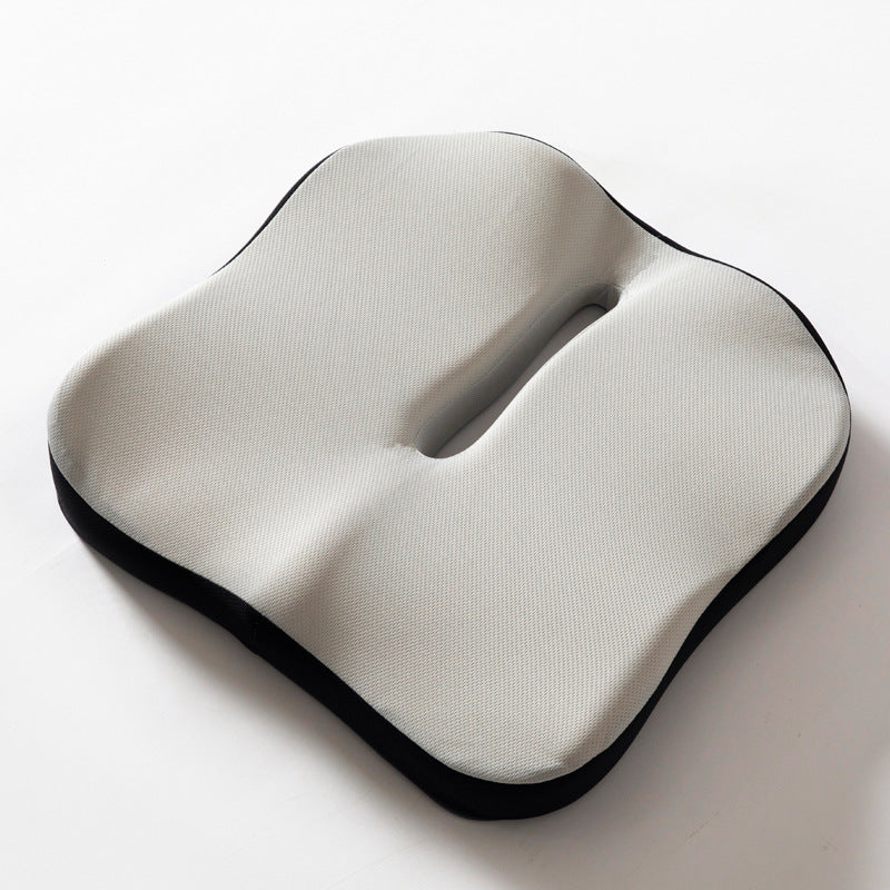 Ergonomic seat cushion with memory foam