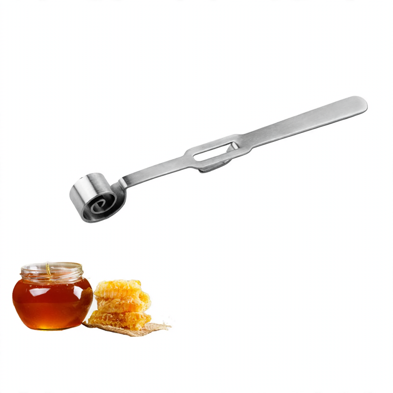 Steel honey stick, for hanging