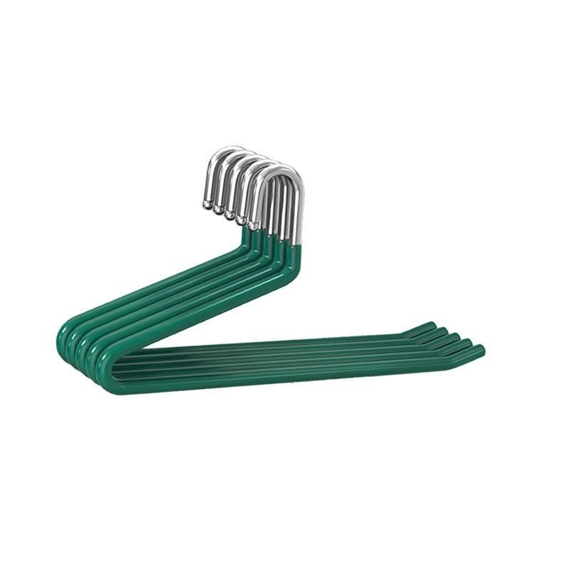 Stainless steel pant hangers, non-slip