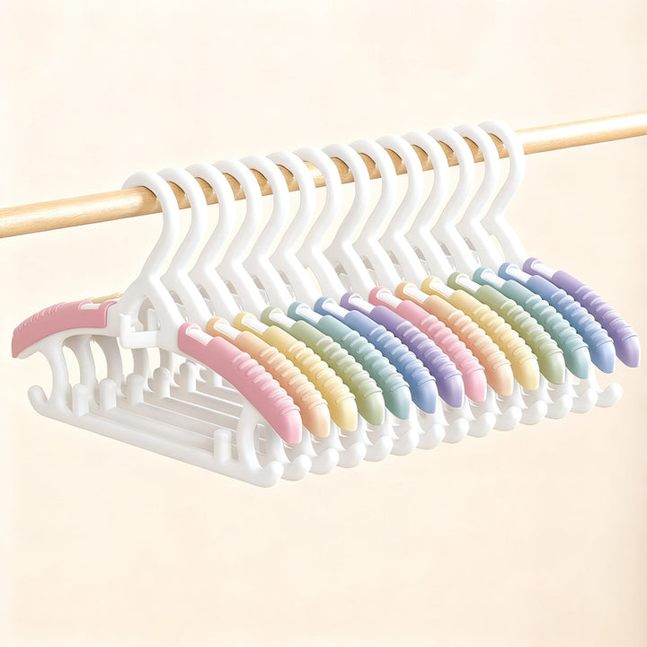 Children's hangers, extendable, 4-stage adjustable