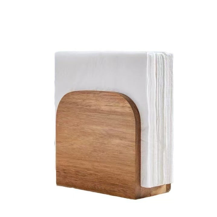 Wood Paper Roll Holder, Table Model