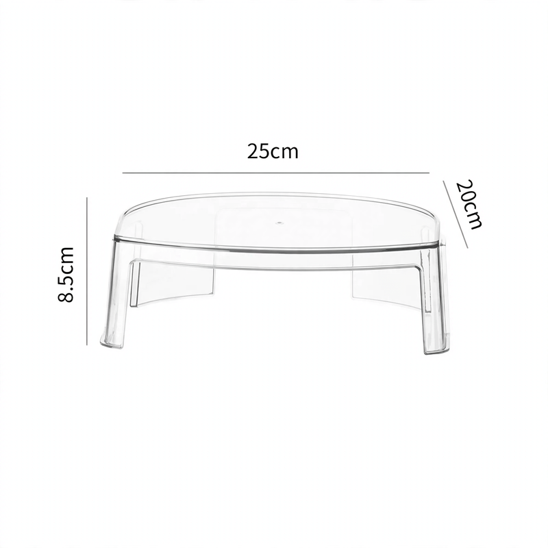 Kitchen shelf for dishes and spices, 2-tier
