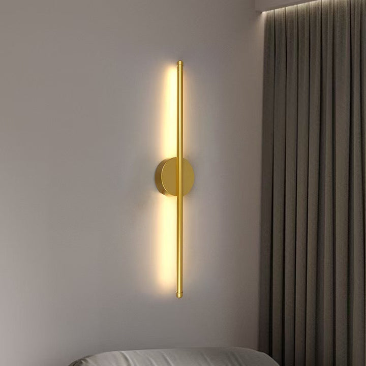 LED wall lamp modern, Aluminum, Silicon