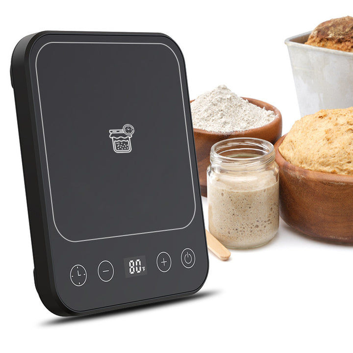 Dough fermentation mat with temperature control