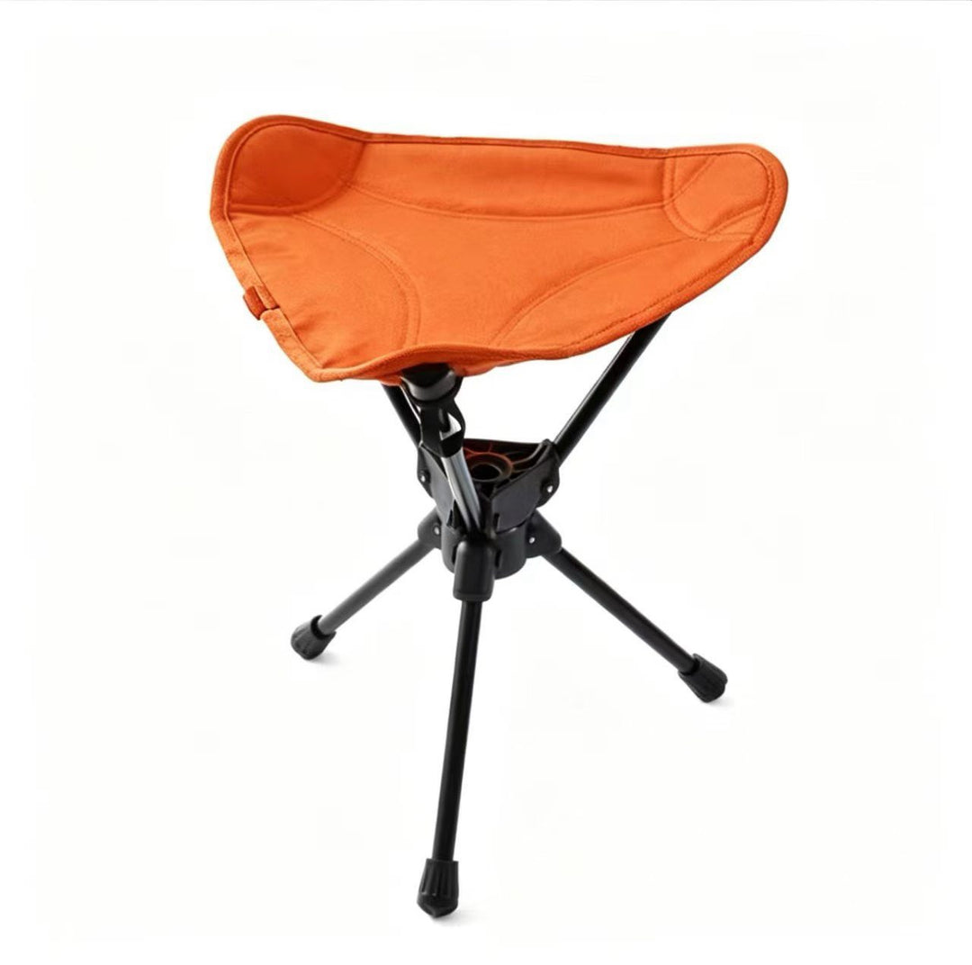 Camping chair, three-legged, foldable, lightweight