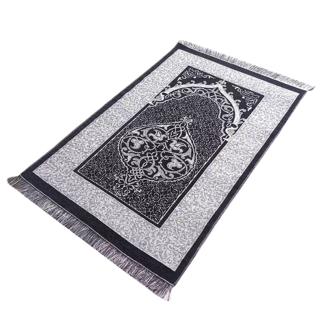 Prayer mat made of polyester, 70 x 110 cm, ethnic design
