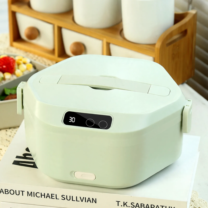 Portable heating box with battery, 1–2 L