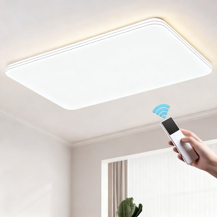 LED ceiling light round 40 cm, modern, dimmable