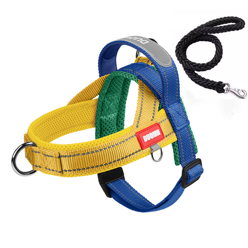 Dog harness for small dogs, mesh fabric