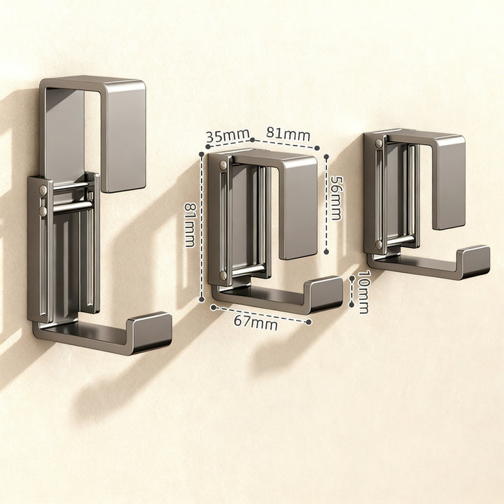 Retractable sink holder without drilling