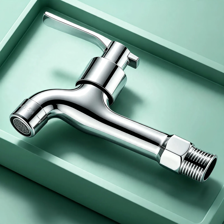 Stainless steel faucet for washing machine and balcony